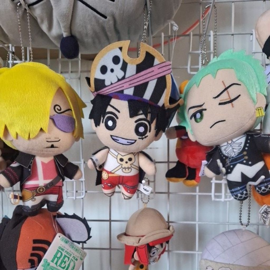 One Piece Luffy, zoro& sanji Official Original plushie