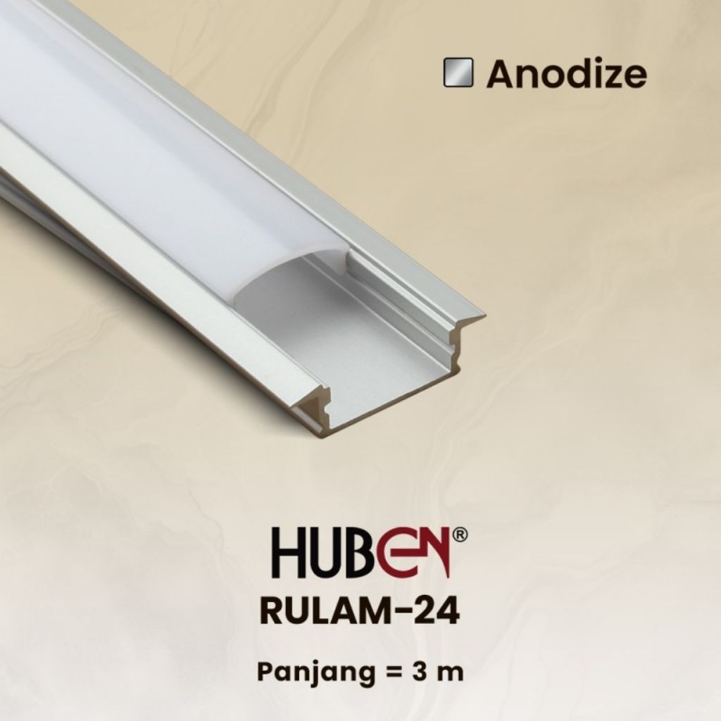 Huben Rulam-24 Anodize 