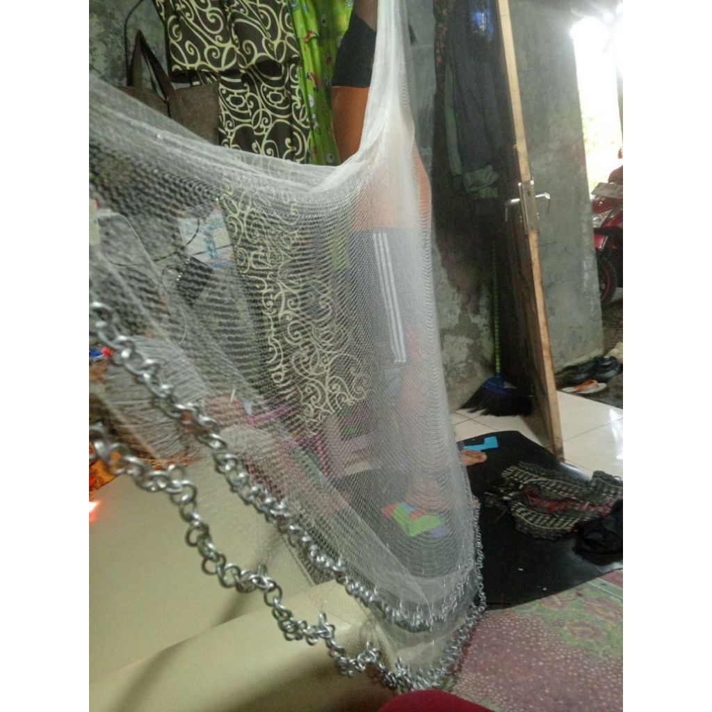 jala ikan wader P 2m lubang 3/4in