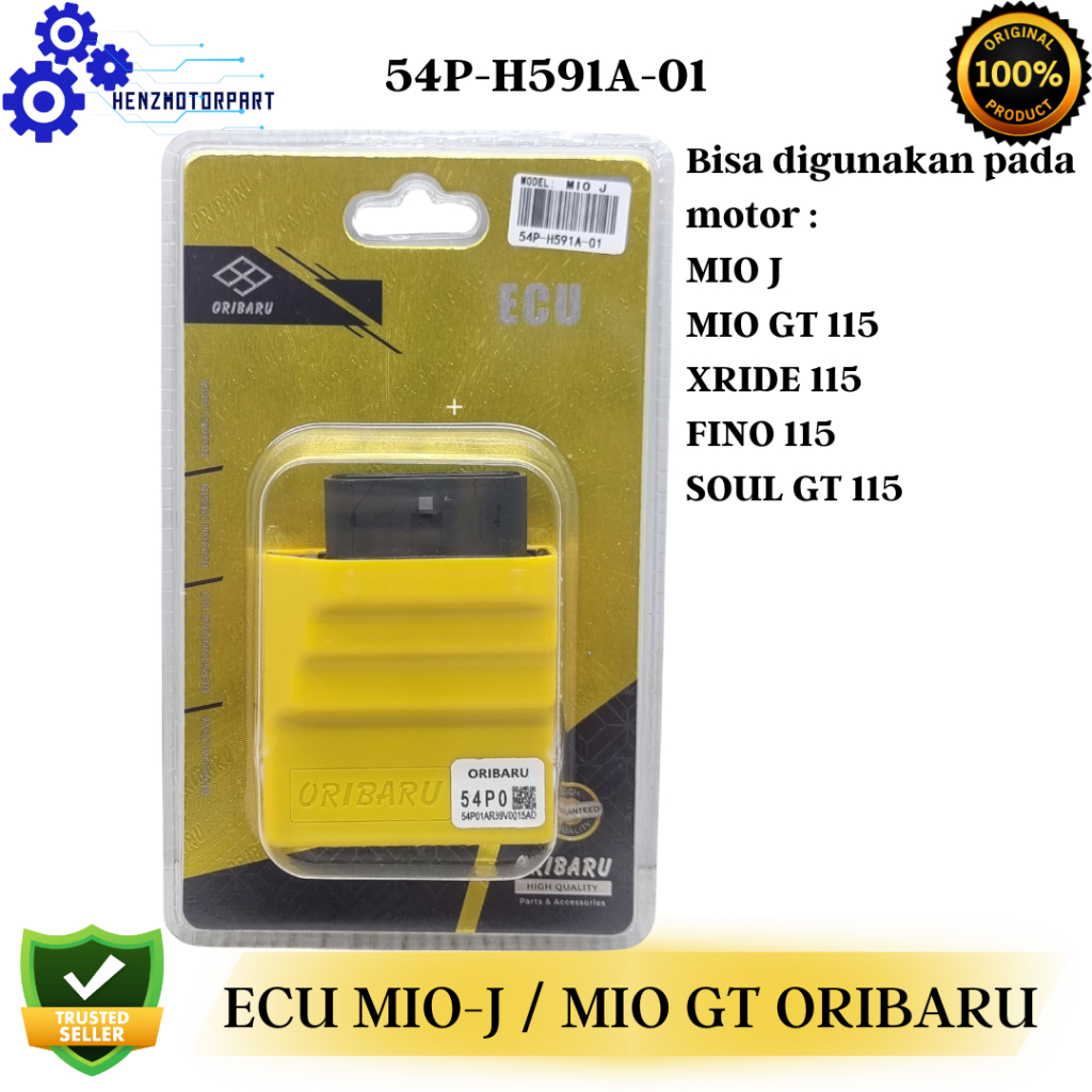 ECU UNIT ECCU MIO J / MIO GT 115 / XRIDE 115 / FINO 115 / SOUL GT 115 ( 54P-H591A-01 ) ORIBARU