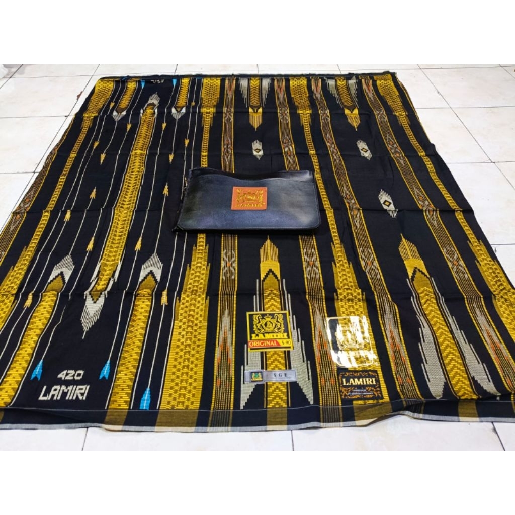 TERBARU SARUNG LAMIRI SGL SGF SIF SGE SONGKET 420 FULL SONGKET SUTRA