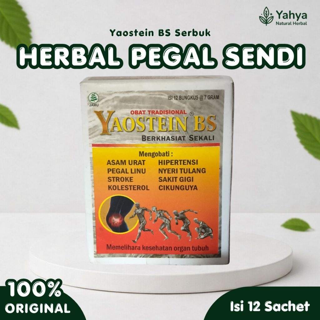 YAOSTEIN BS Serbuk Isi 12 Sachet