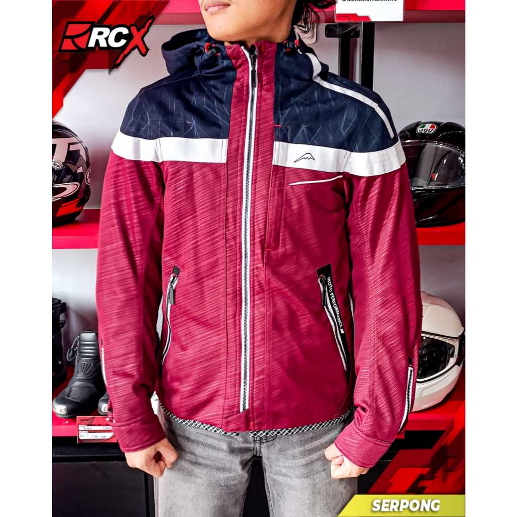 Jaket Kushitani K 2440 Red Size M Original 2nd Second Bekas RCX