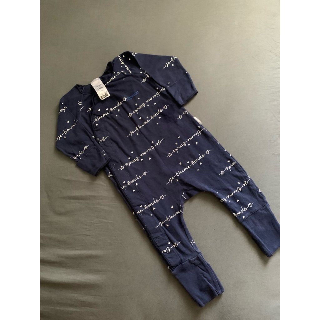 Preloved Sleepsuit Bonds Size 3-6 Month
