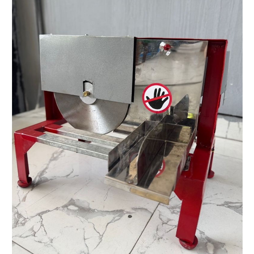 Mesin Perajang Kripik Tempe Sagu Alat Pemotong Keripik Tempe