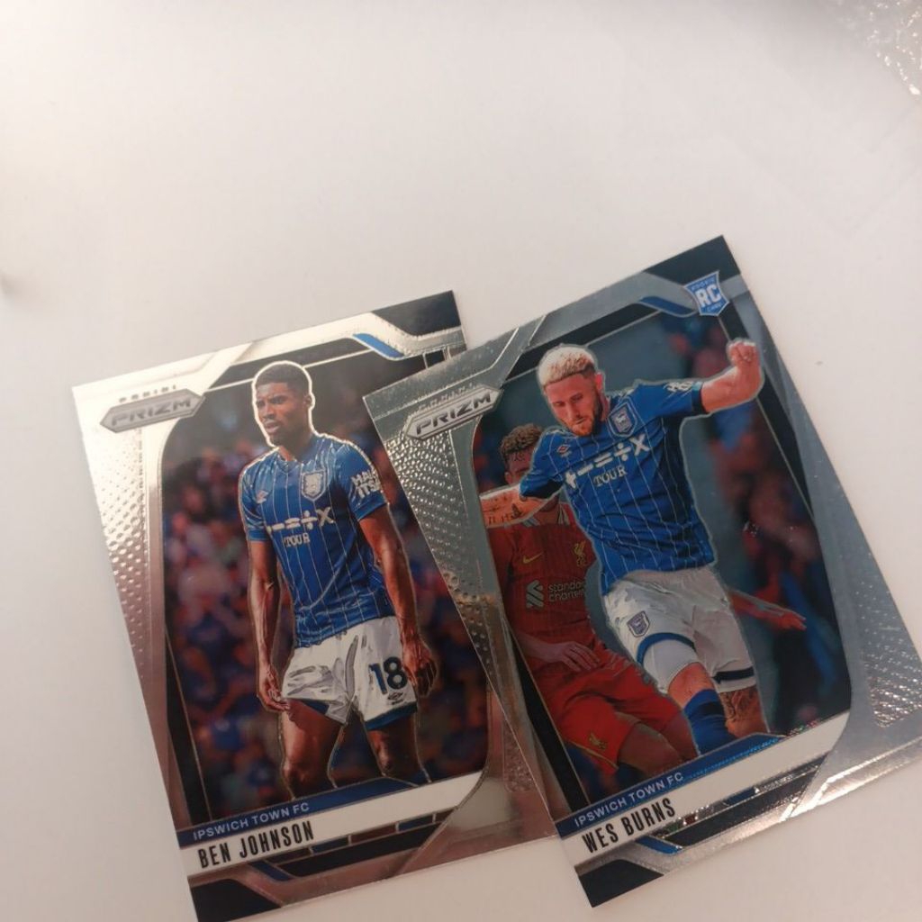 kartu bola panini prizm epl 2024/2025 Ipswich town