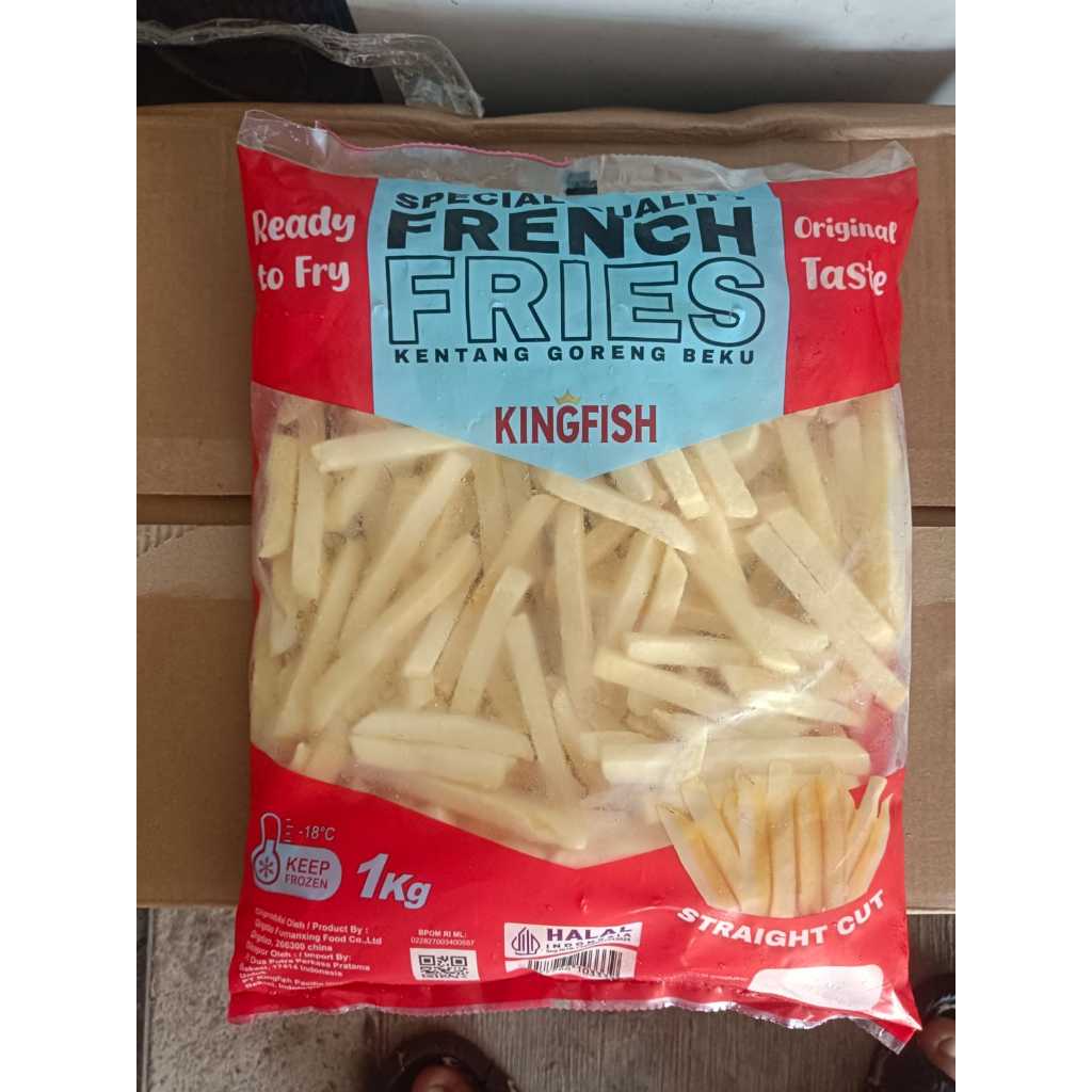 Kentang Straight Cut Kentang anti layu kentang restaurant Frozen Food surabaya Frozen Food murah