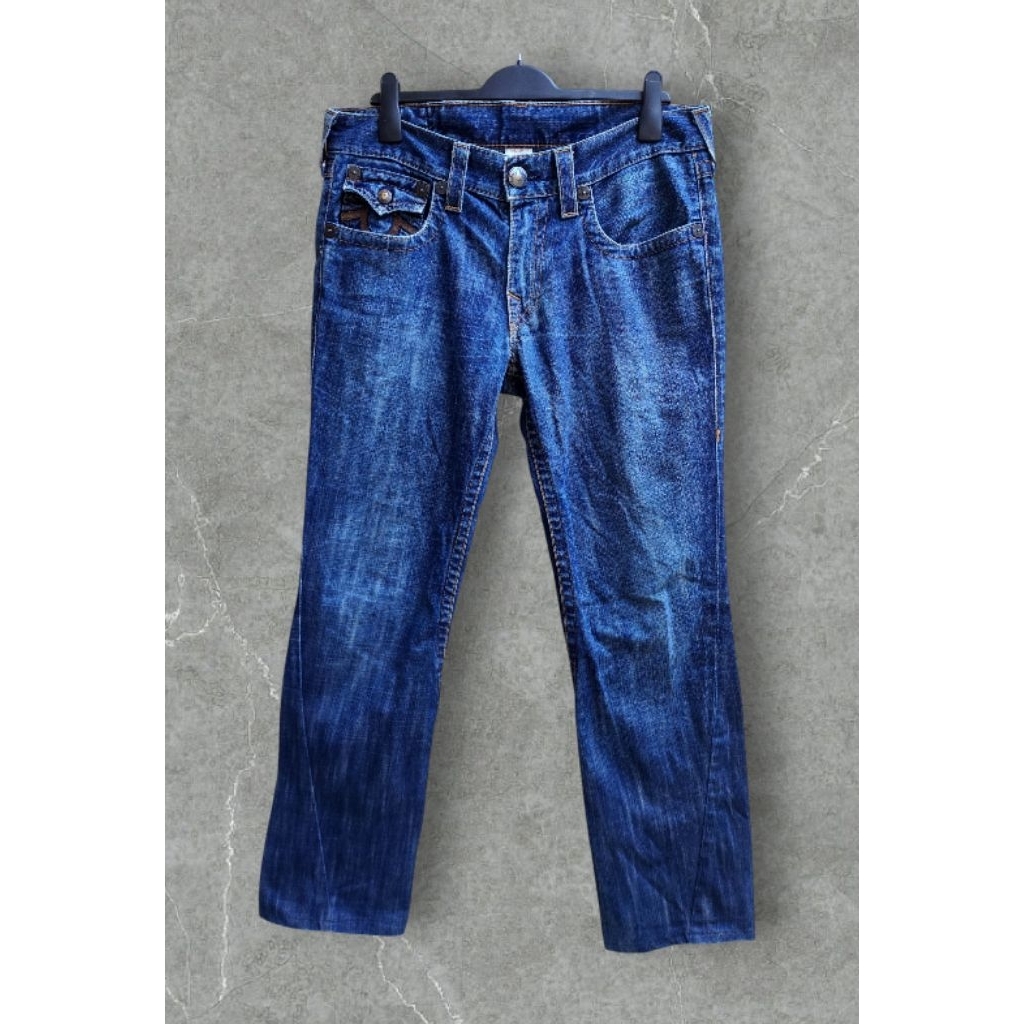 TRUE RELIGION Jeans Sz 33Jaminan 100% Original