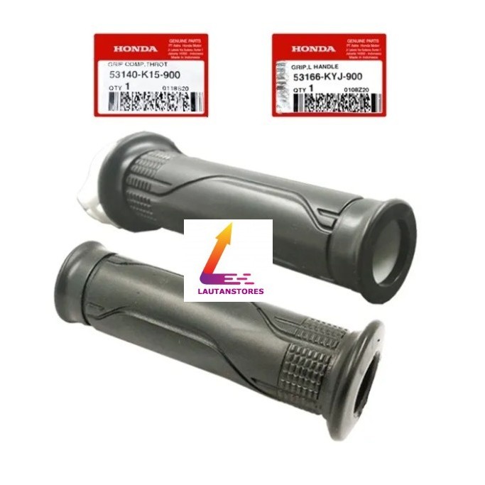 53140-K15-900 53166-KYJ-900 Karet Stang Hand Grip Kanan Kiri CB 150 R OLD BOLAM