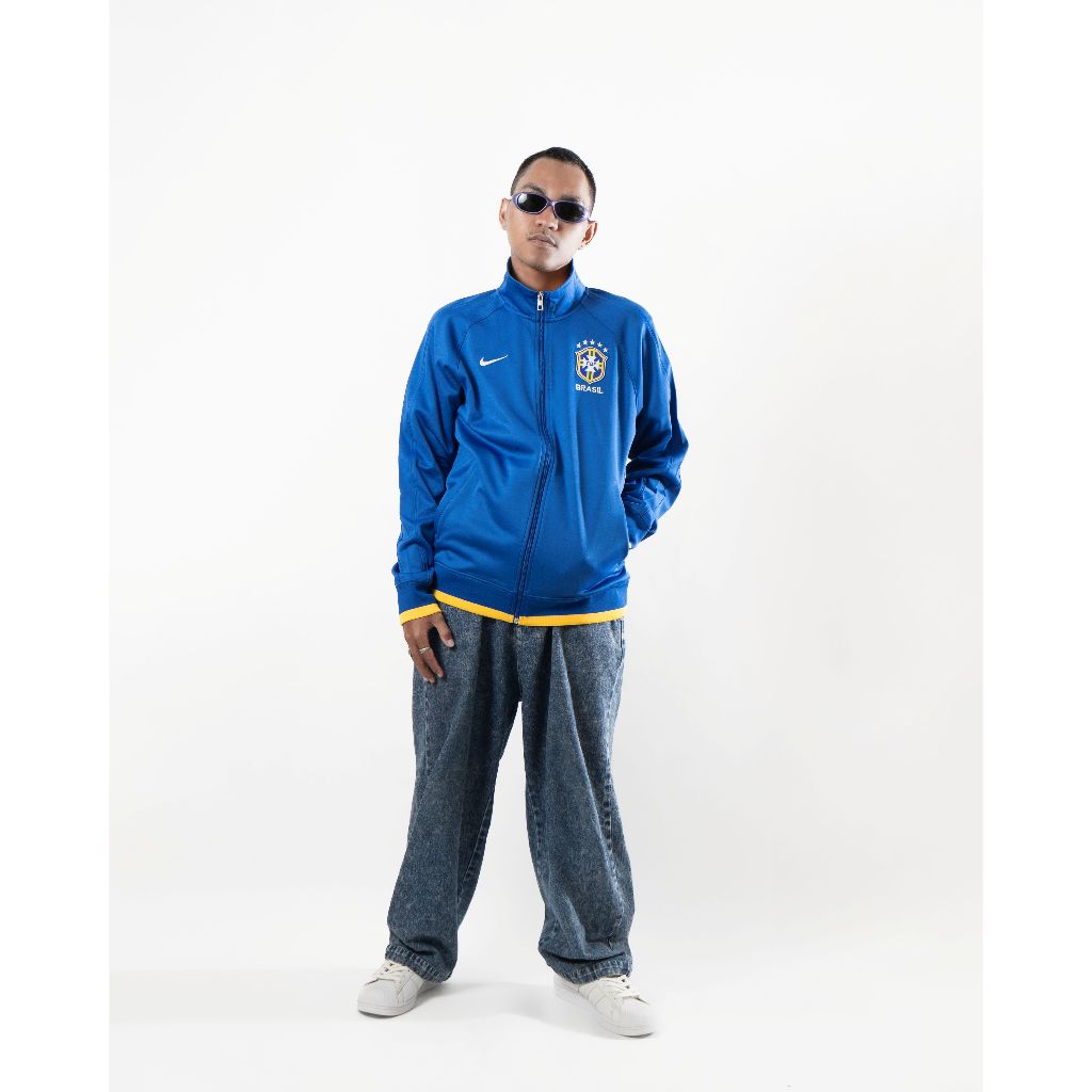 JACKET TRACKTOP TEAM BRASIL BIRU