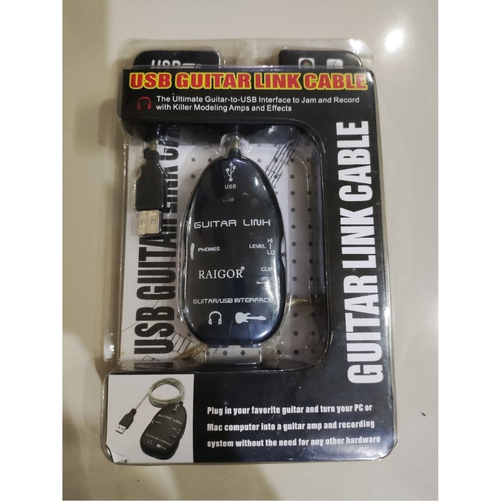USB Guitar Link Cable Original Second