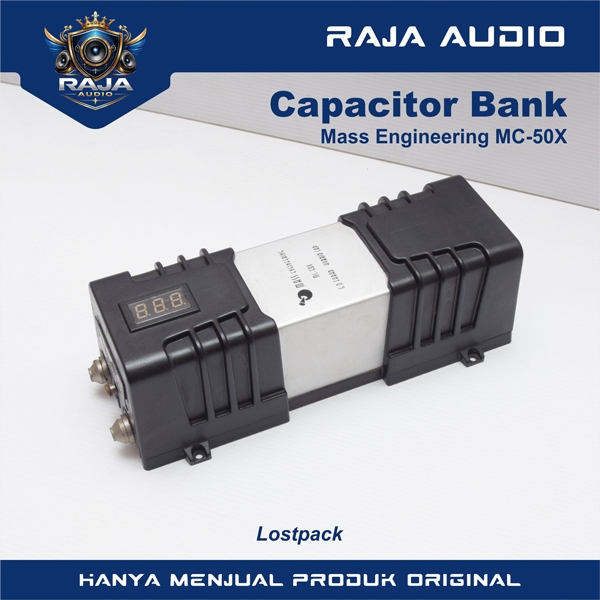Mass Engineering MC50X Capacitor Audio Mobil - Penstabil Arus Power Amplifier