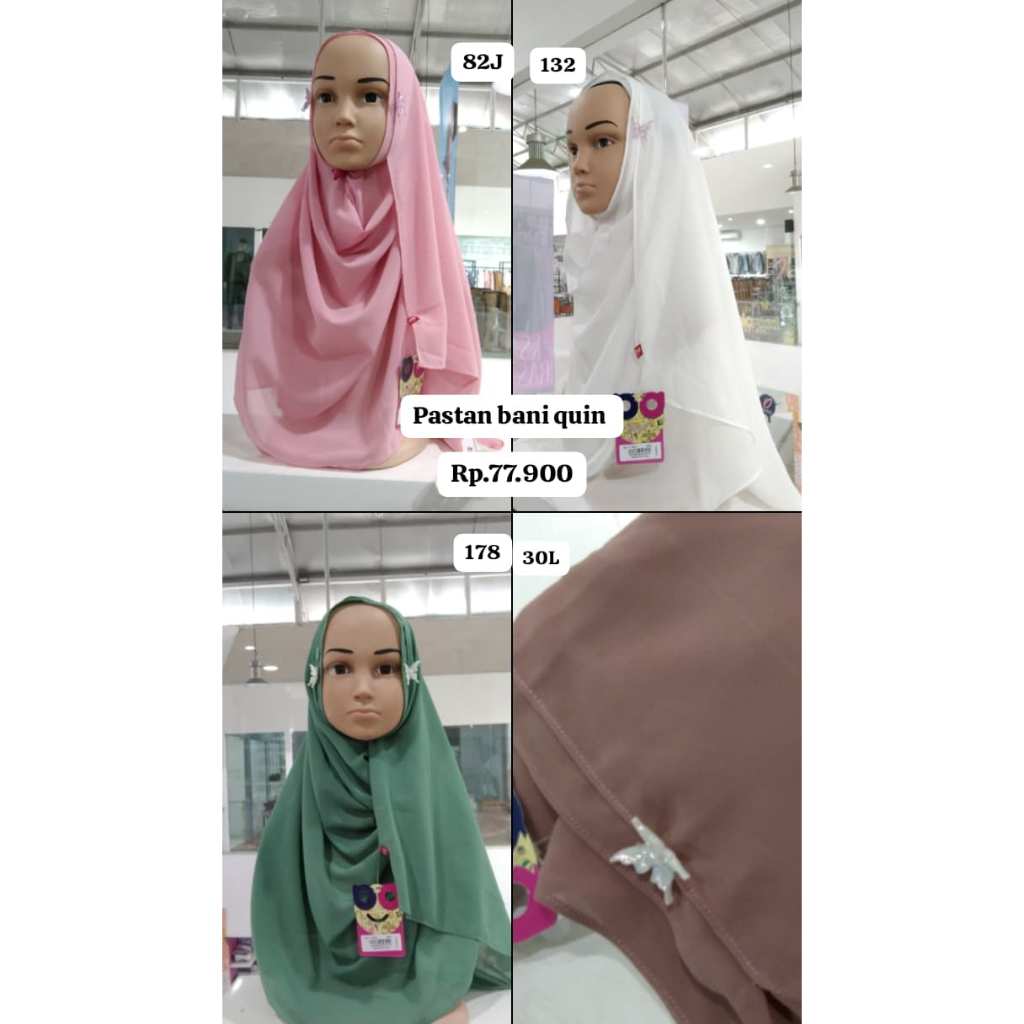 Pashmina Instan Quin | pastan Quin | Pashmina Instan Anak | Pashmina Instan | Pashmina Anak | Pashmi