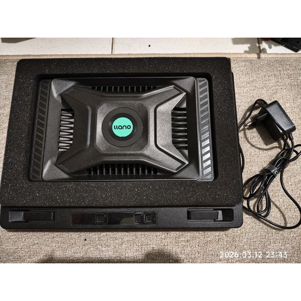 INKAC LLano v10 cooling pad laptop no RGB