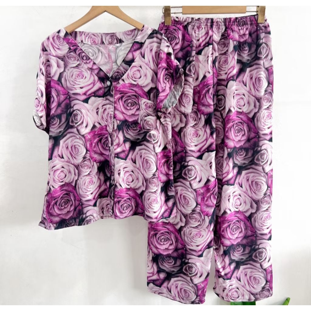 PIYAMA READY | BAJU TIDUR | SETCEL | PIYAMA KANCING BUSUI | PIYAMA RAYON PREMIUM | PIYAMA BUSUI | BA