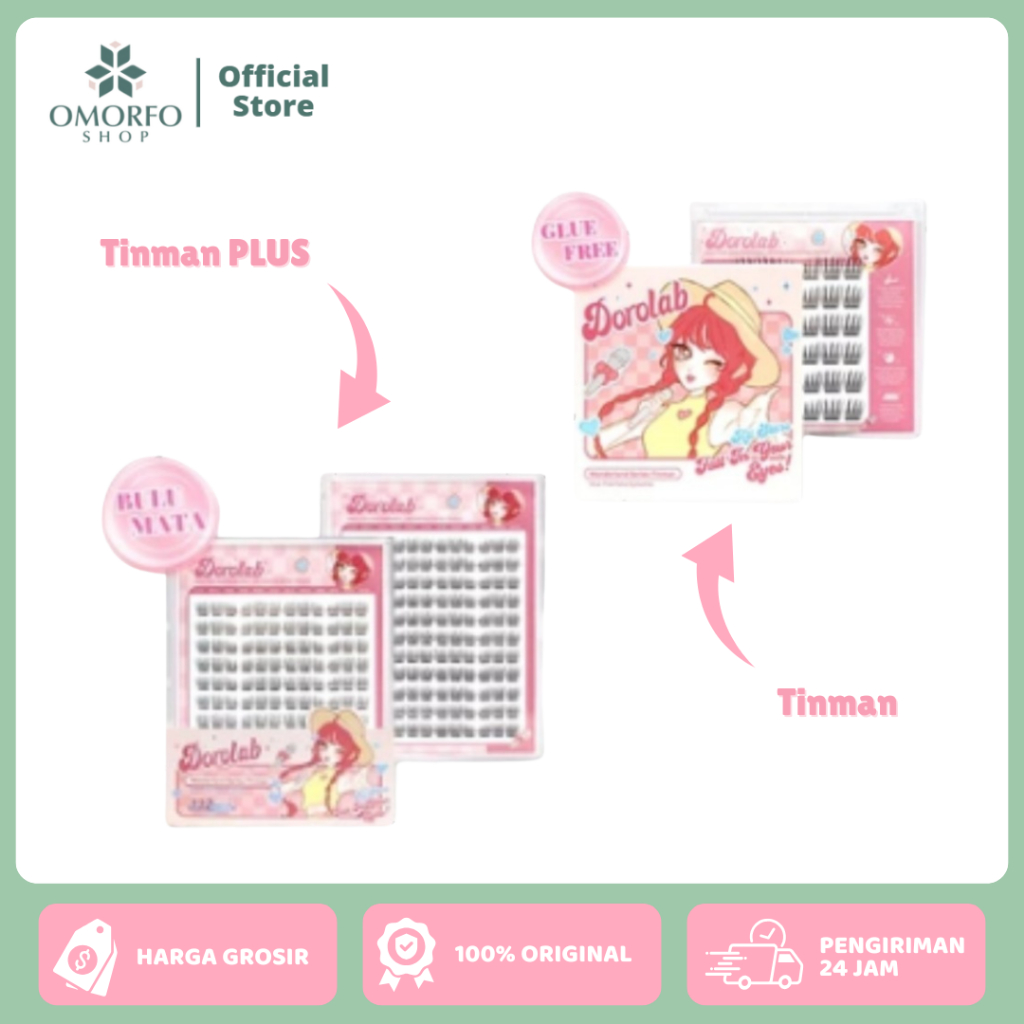 [Omorfo] Accessories Dorolab eyelash extention | DOROLAB Wonderland Series Tinman Bulu mata palsu pe