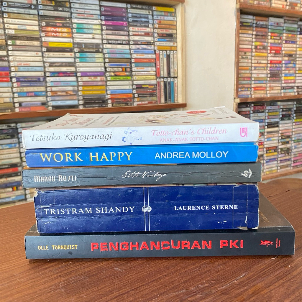 Totto-chan’s Children (Tetsuko Kuroyanagi) | Work Happy (Andrea Molloy) | Sitti Nurbaya (Marah Rusli
