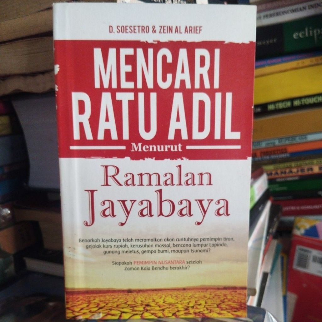 Buku Sejarah Mencari Ratu Adil menurut Ramalan Jayabaya (Original)