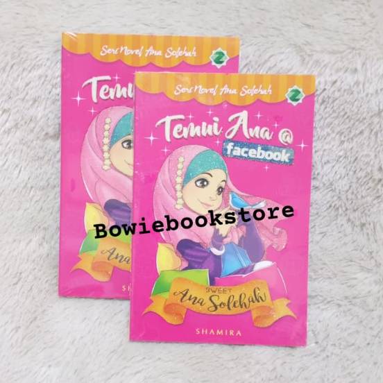 ORIGINAL BEKAS Buku Seri Novel Ana Sholehah - Temui Ana @Facebook