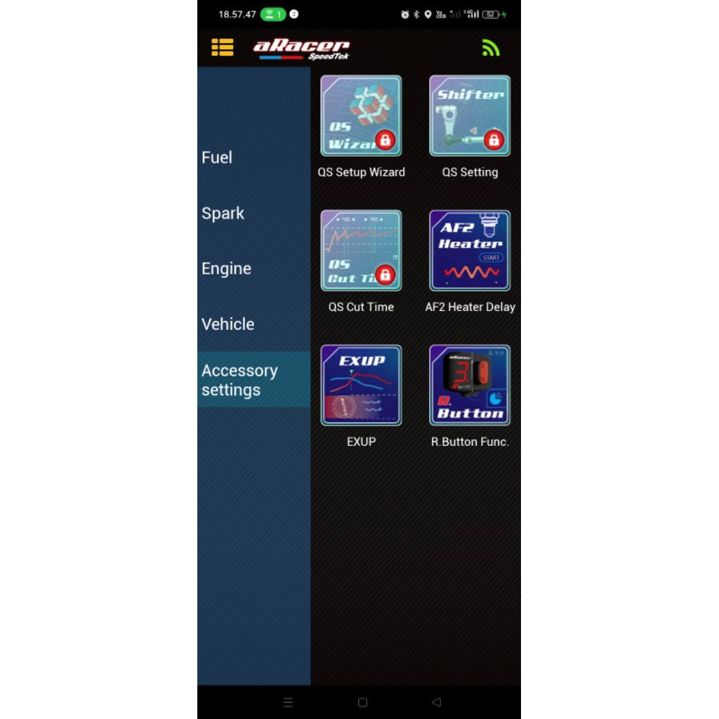 ecu aracer mini x mx king v2