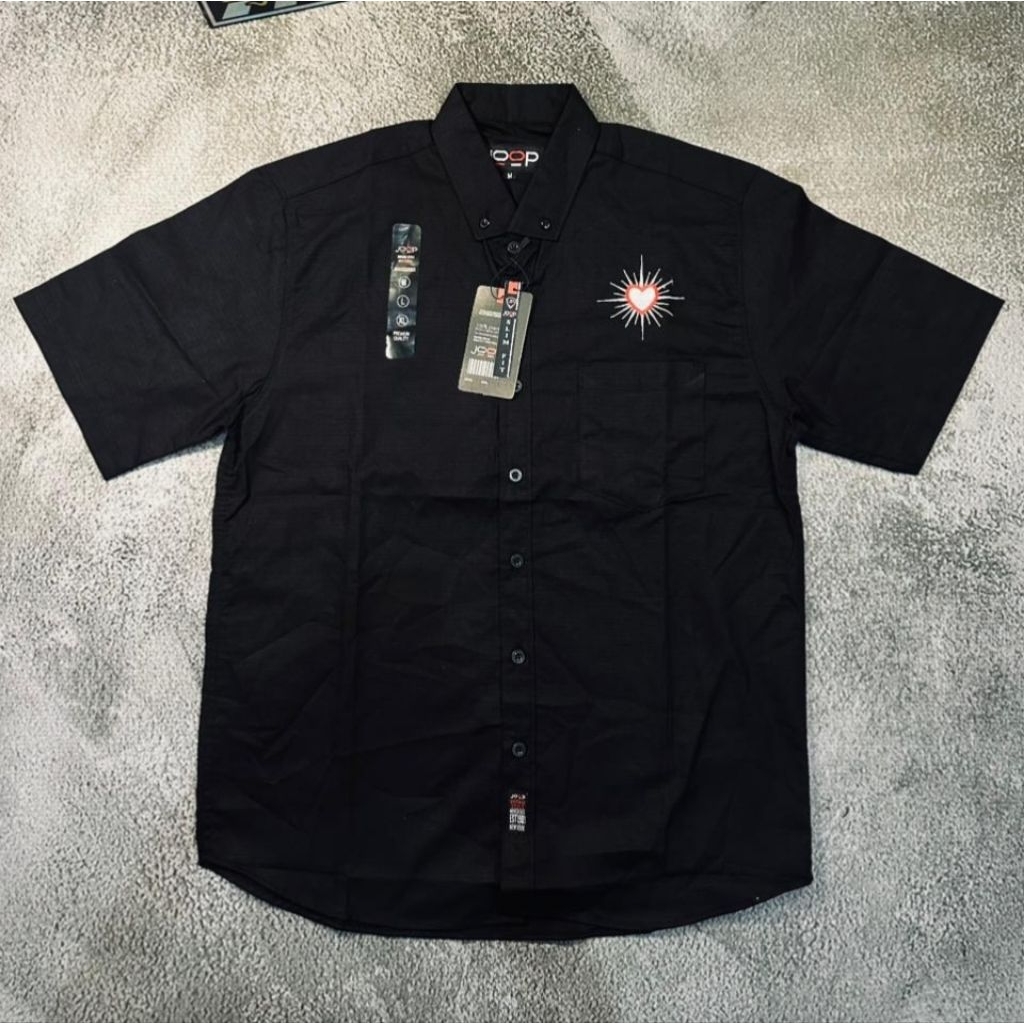 Kemeja Panjang PSHT / Hem Pendek PSHT Hati Bersinar Bordir Terbaru