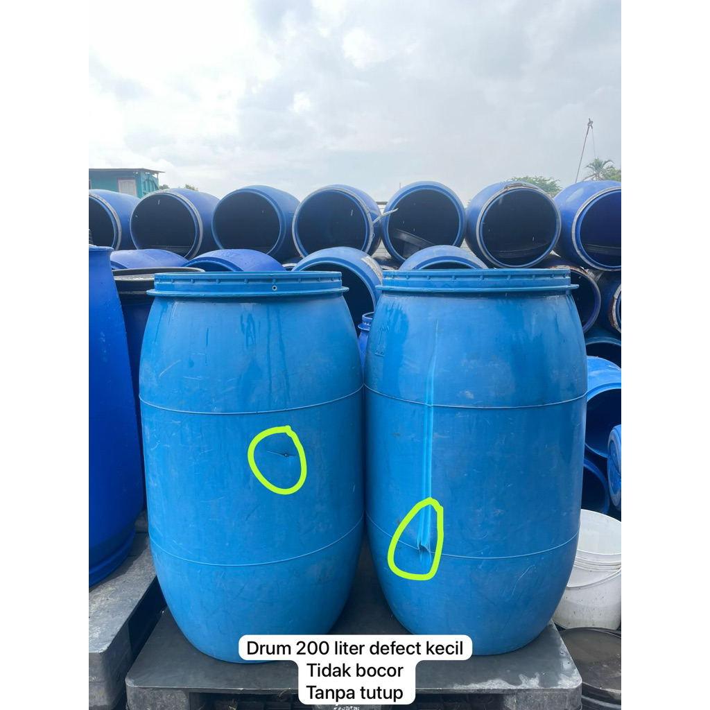 Tong/Drum 200 liter defect