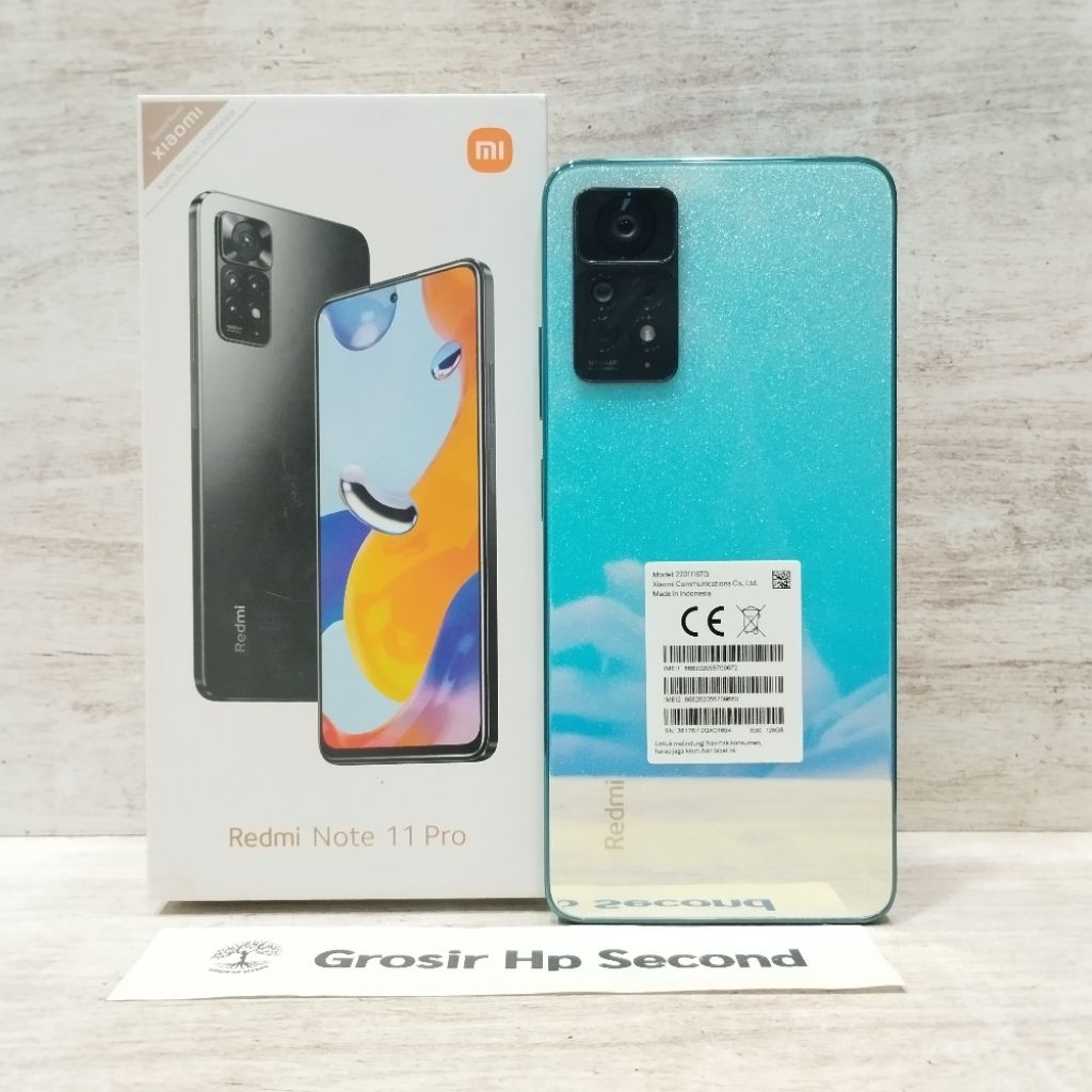 REDMI NOTE 11 PRO 4G 8/128GB 6/128GB HP SECOND FULLSET