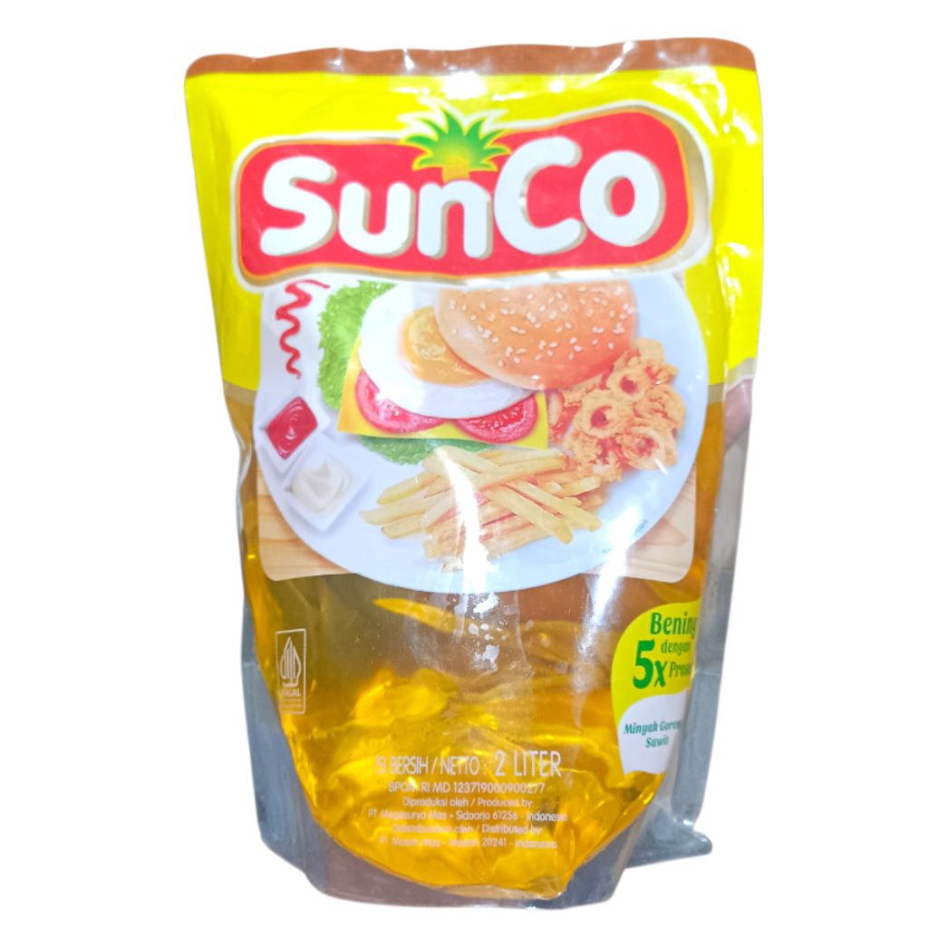 Minyak Goreng Sunco 2 Liter Minyak Goreng Sawit Oil Sun Co