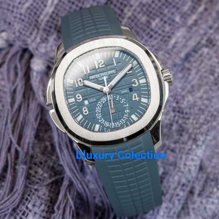 PatekPhilippe Aqunaut Swiss Factory Automatic Movement 40mm Dial Blue
