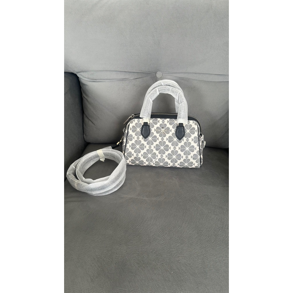 NEW Kate spade madison Duffle small black multi