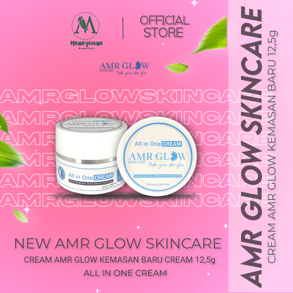 AMR GLOW - Cream AMR 12,5 gram kemasan baru