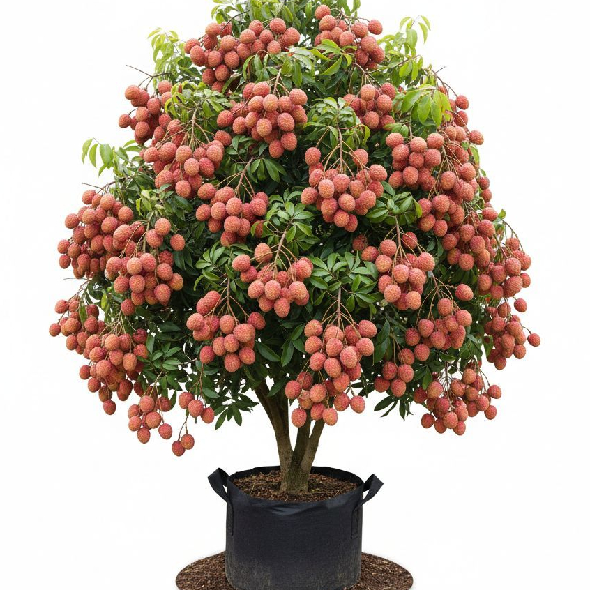 bibit buah leci merah bibit leci merah bibit tanaman leci merah