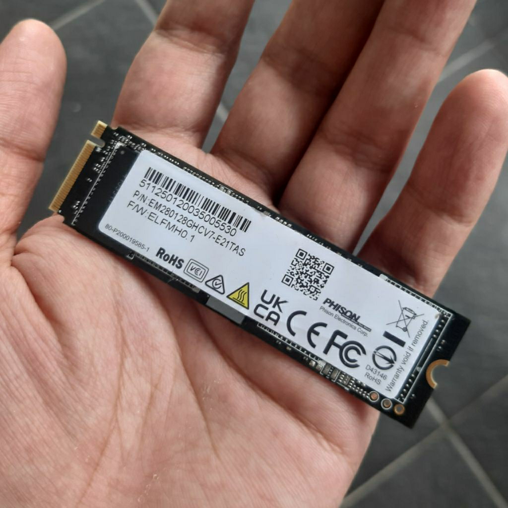 SSD M.2 NVMe 128GB PHISON
