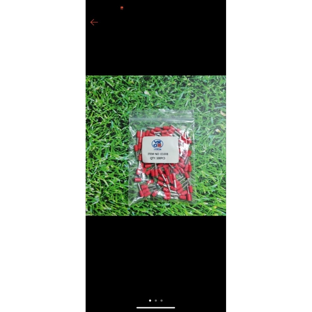 SKUN FERRULES E0750 1MM INSULATED SKUN