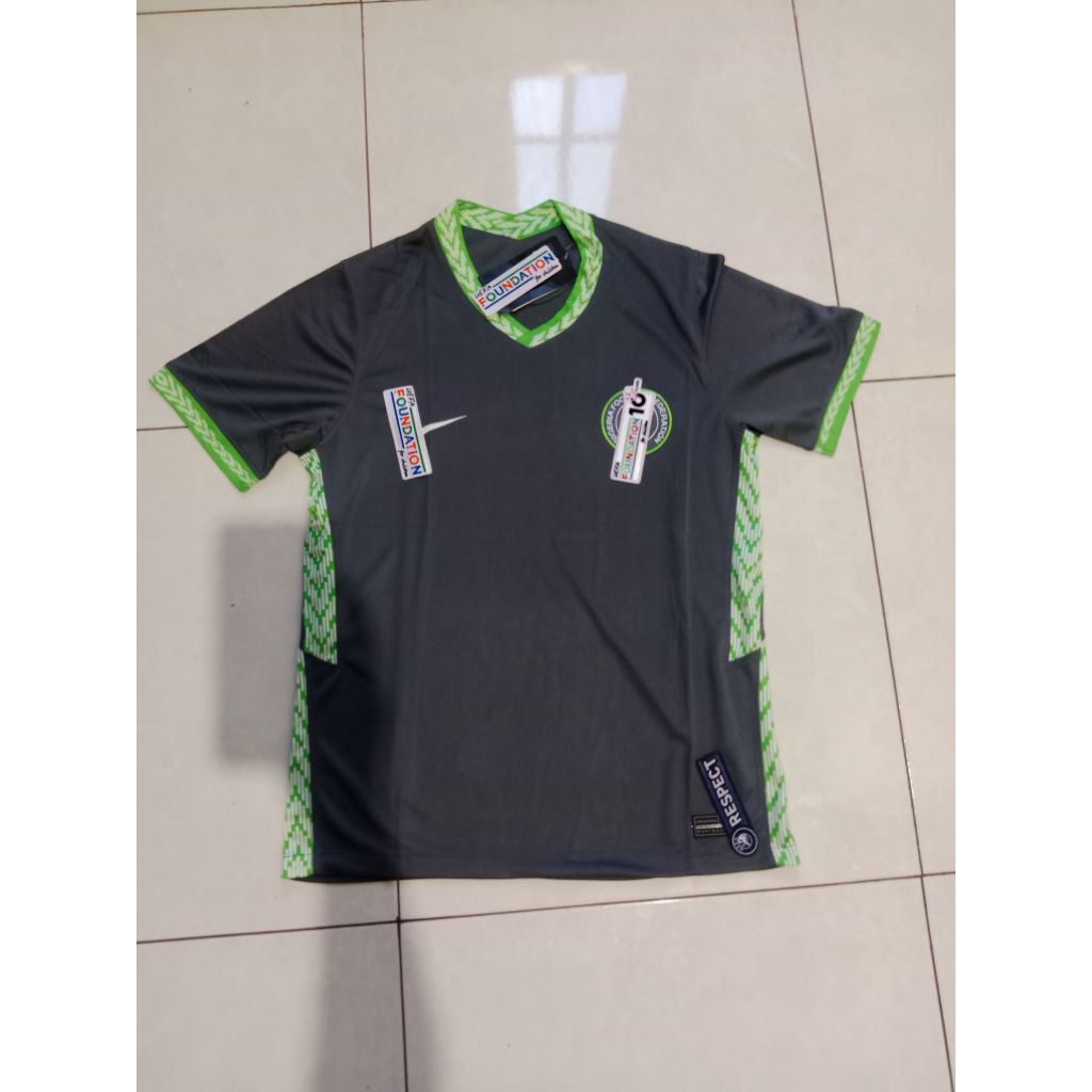jersey nigeria away Africa black
