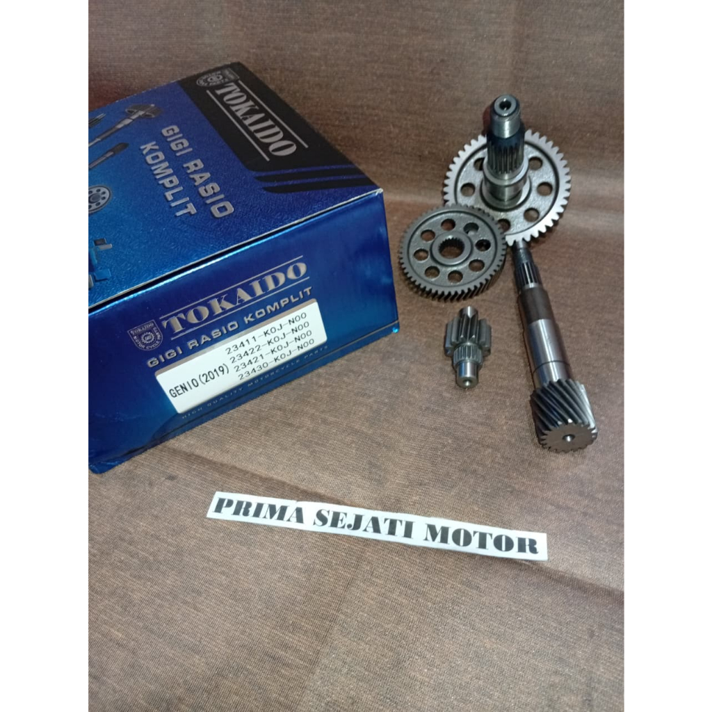 GIGI RASIO KOMPLIT GENIO TOKAIDO