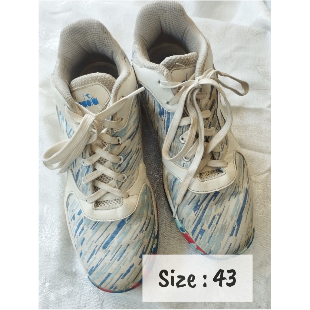 Diadora Sepatu Basket Hordan White