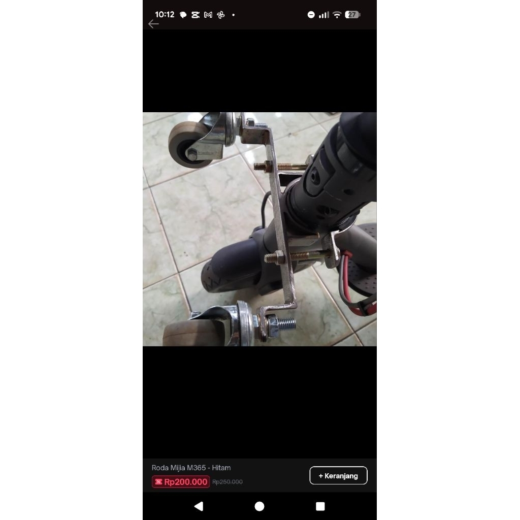 Roda Xiaomi mijiaM365