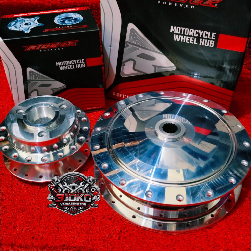 Tromol Mio J RIDE IT/ Tromol set depan belakang Mio J/Tromol RIDE IT mio J set