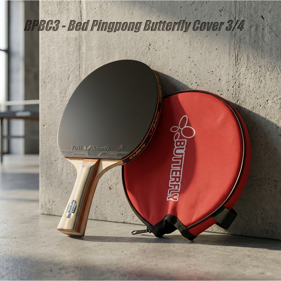 BPBC3 Bet Pingpong Butterfly Free Cover 3/4 bet tenis meja