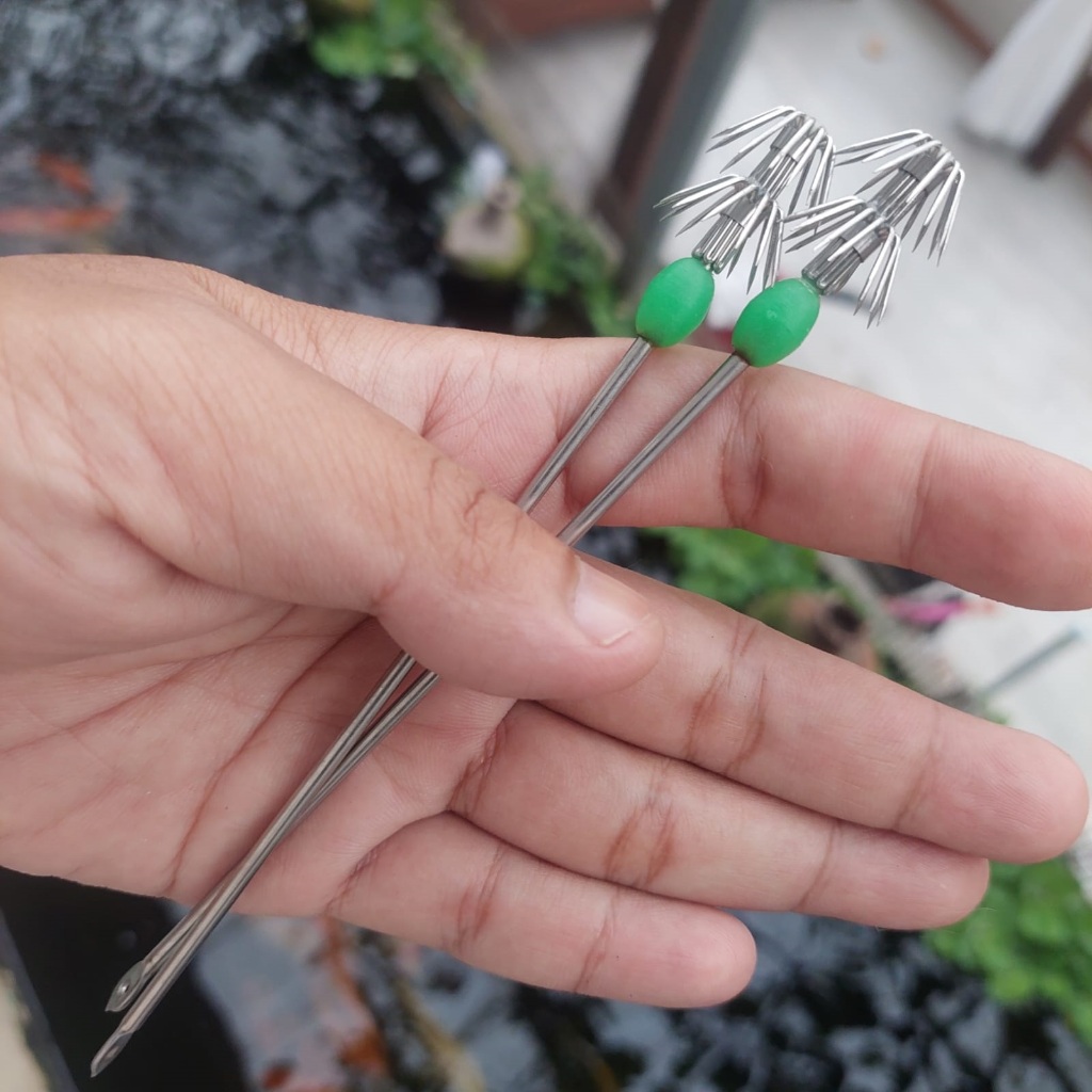 Kail Garong Cumi atau Sotong Stainless dan paket Lengkap garong siap pakai tidak perlu ribet