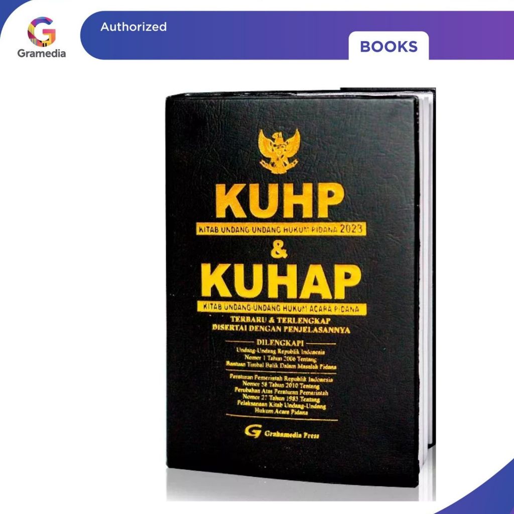 Gramedia Pekanbaru - KUHP & KUHAP GRAHAMEDIA PRESS KLF