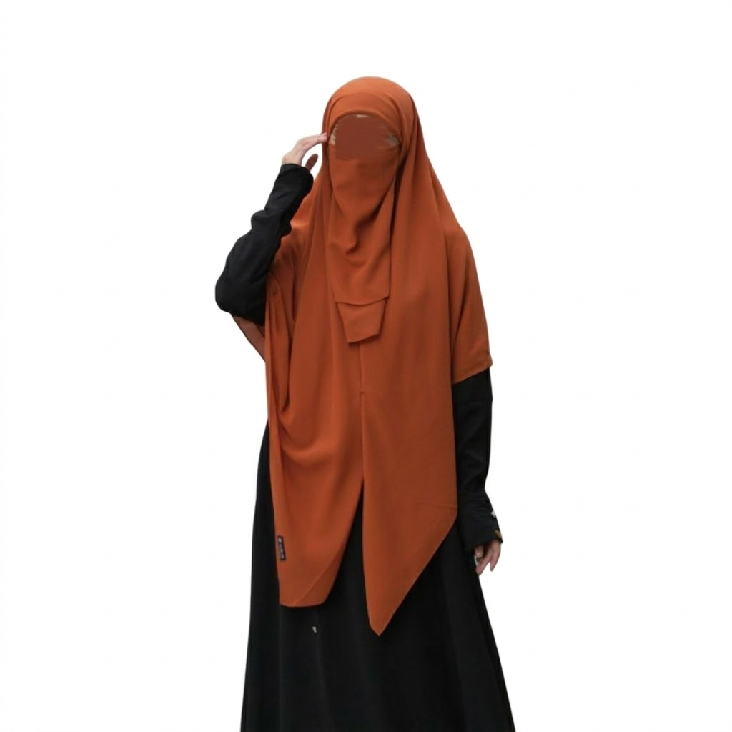 Azda Sofia Khimar Segiempat Material Ceruty Lexus Premium Inner Kaos Rayon Spandek FREE CADAR Griya 