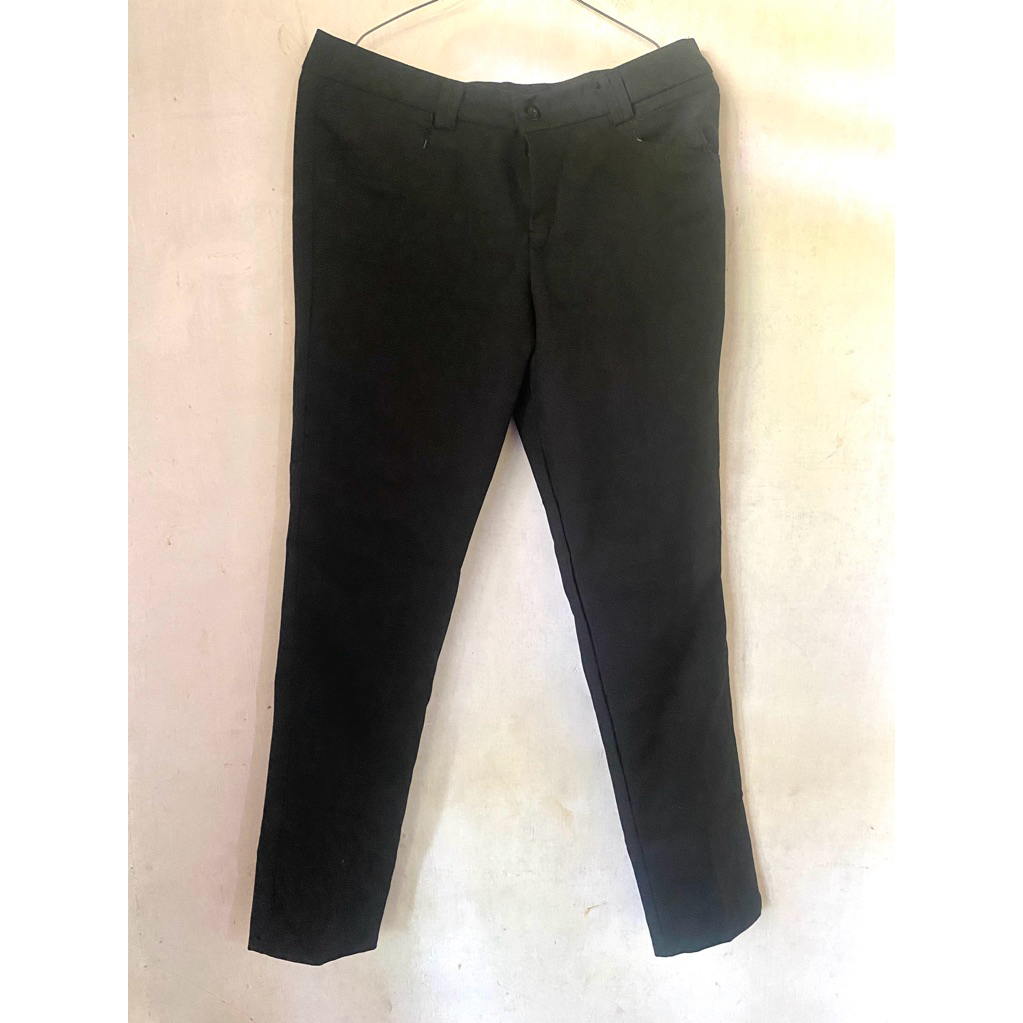 Celana Kain / Celana Kerja Wanita Resleting Kancing