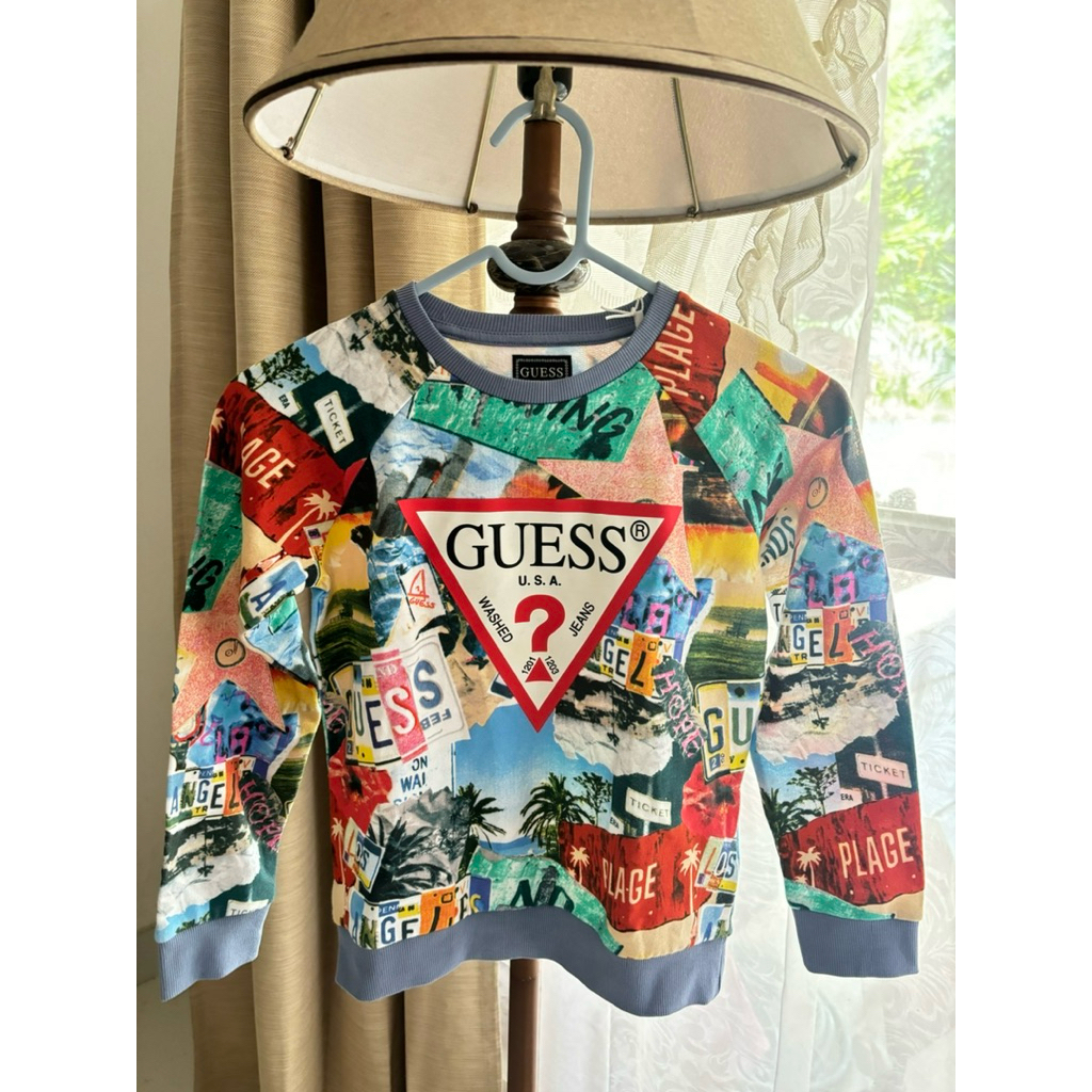 New original store GUESS kids boy girl unisex sweater with tag