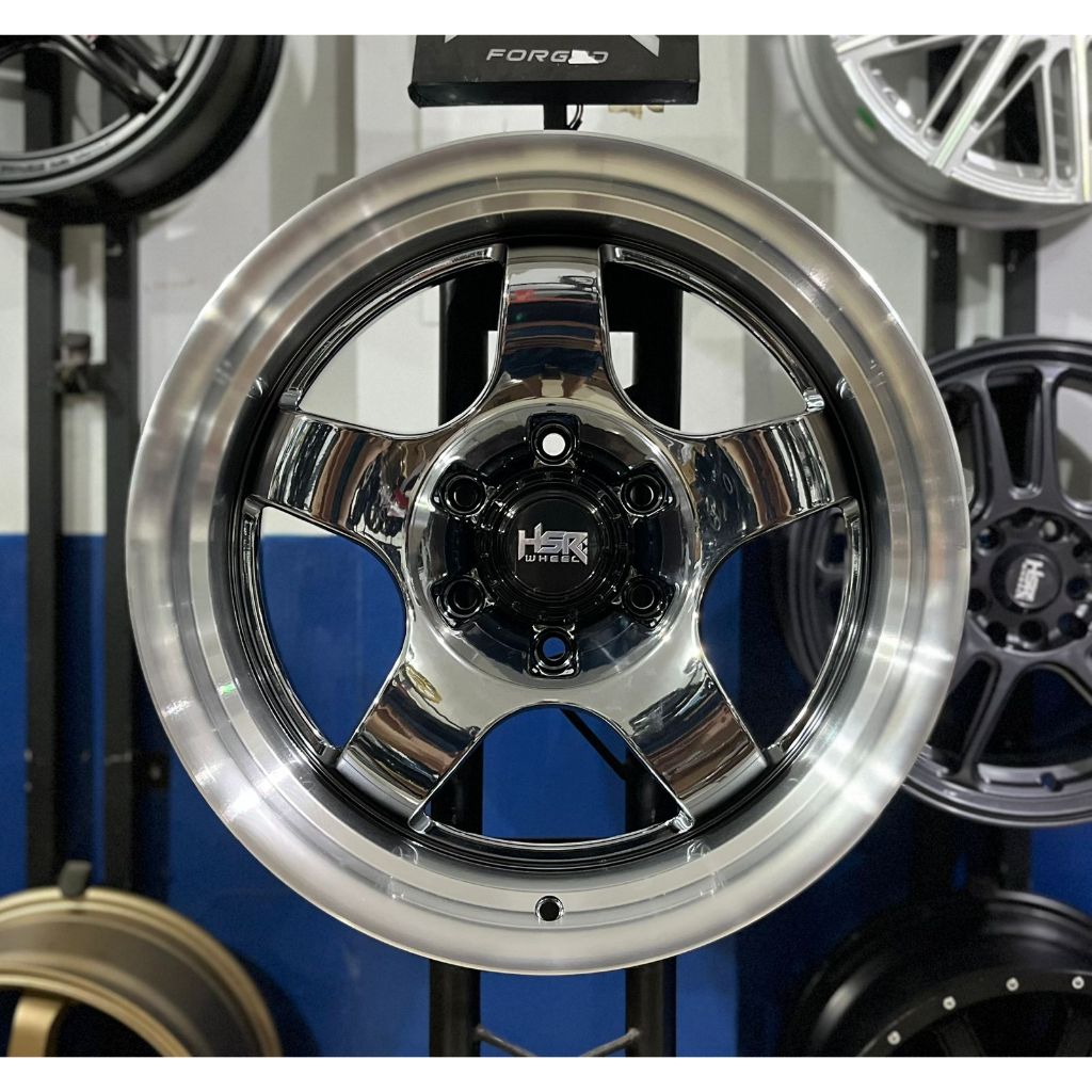 Velg mobil racing R18 velg mobil fortuner pajero hiux triton dll velg hsr bob R18