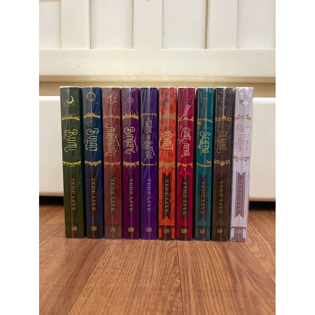 Preloved Koleksi Pribadi - Novel Bumi Series Tere Liye Original