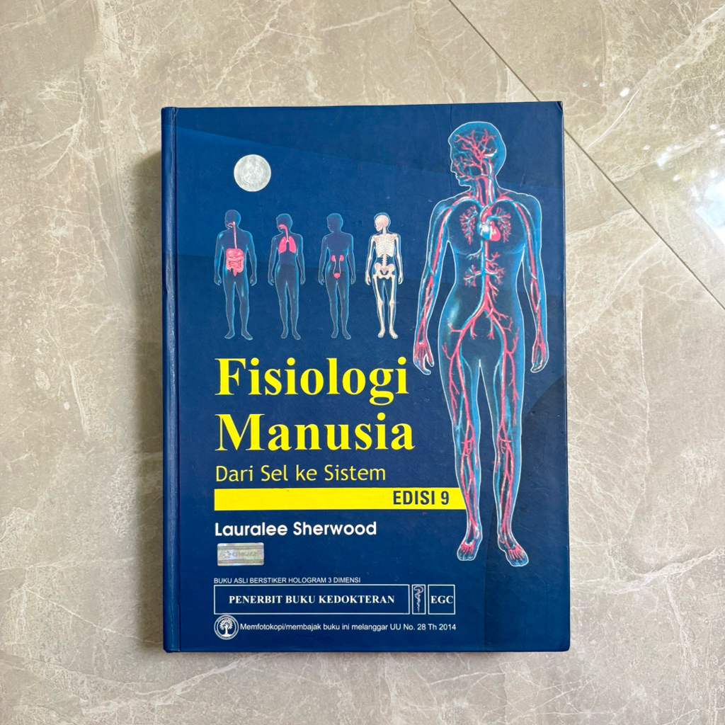 SHERWOOD FISIOLOGI MANUSIA: DARI SEL KE SISTEM (Edisi Ke-9) ORIGINAL PRELOVED BUKU BEKAS