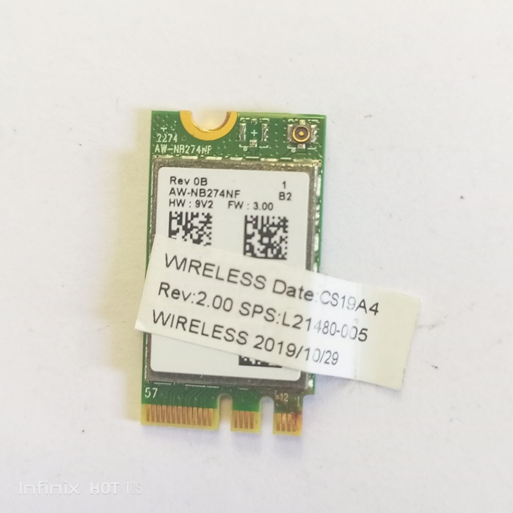 Wifi card network card internal hp pavilion 14s series hp 14s-cf0063tu hp 14-cf hp 14-ck 240 g7 ori