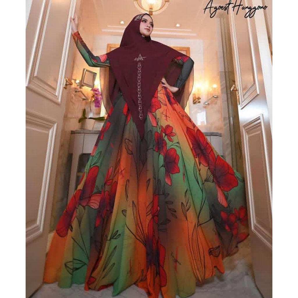 Agoest Hanggono Gamis Syari Wanita